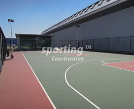 篮球场 - 常州立达纺织