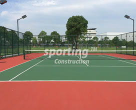 网球场 - 上海微软中国